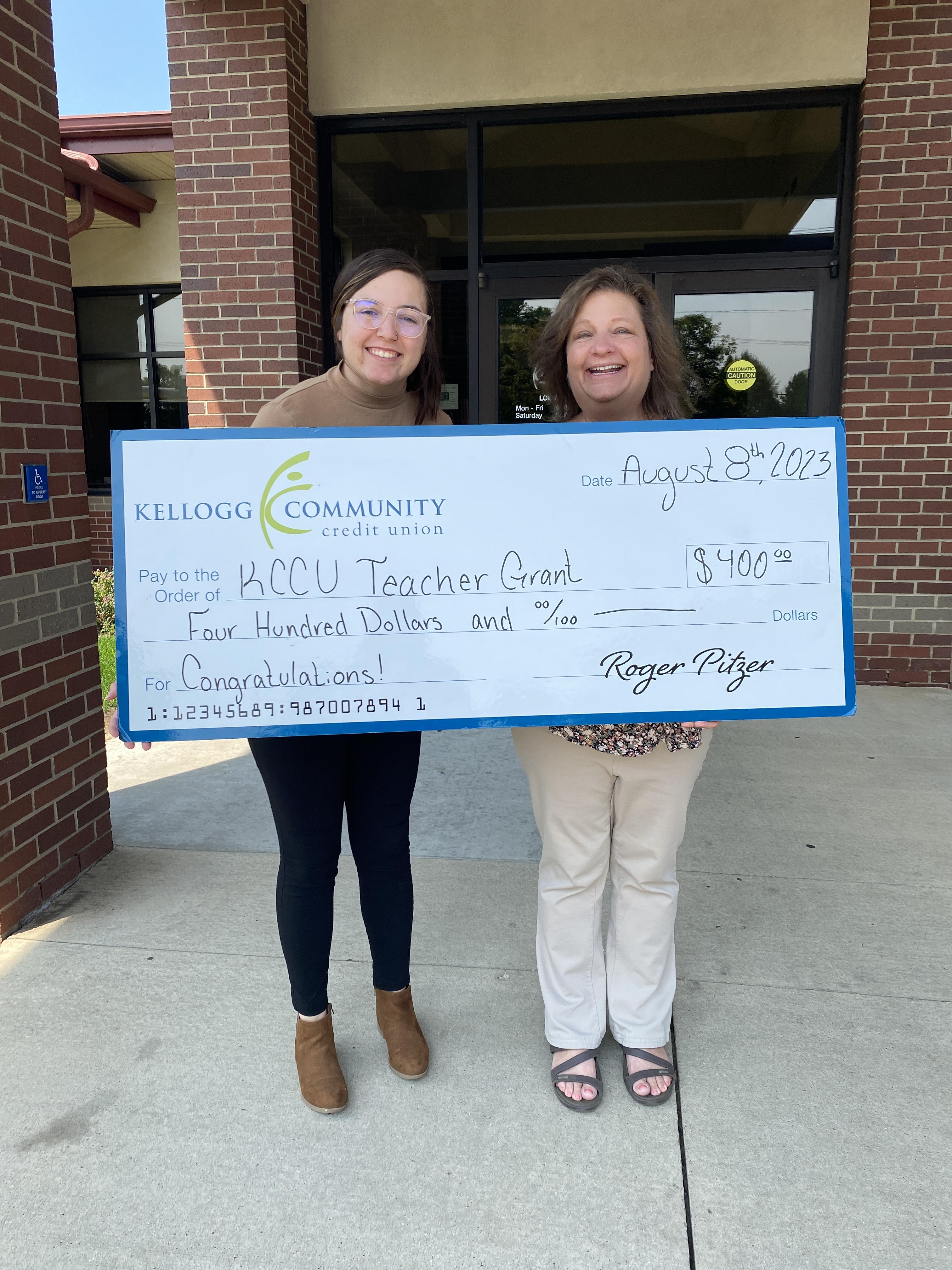 Teacher grant recipient